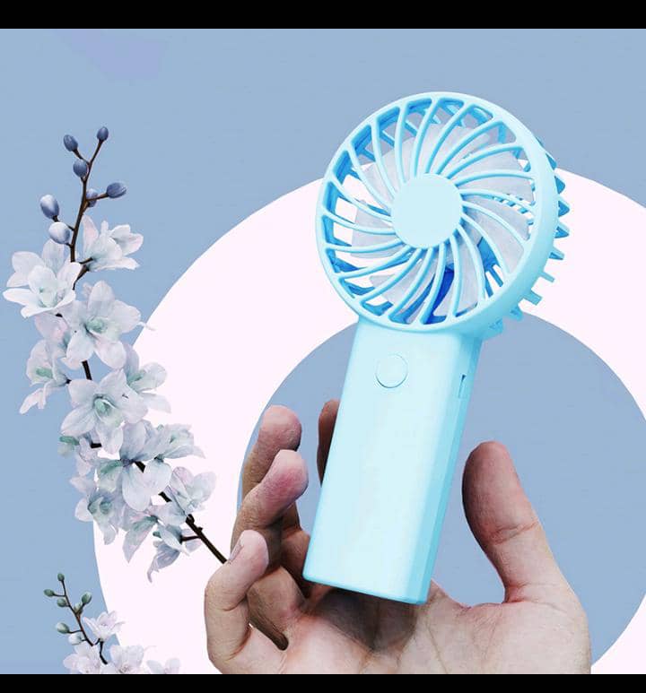 Techno mini hand fans-44