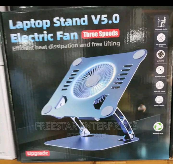 Laptop stand V5.1 Electric fan three speeds-48