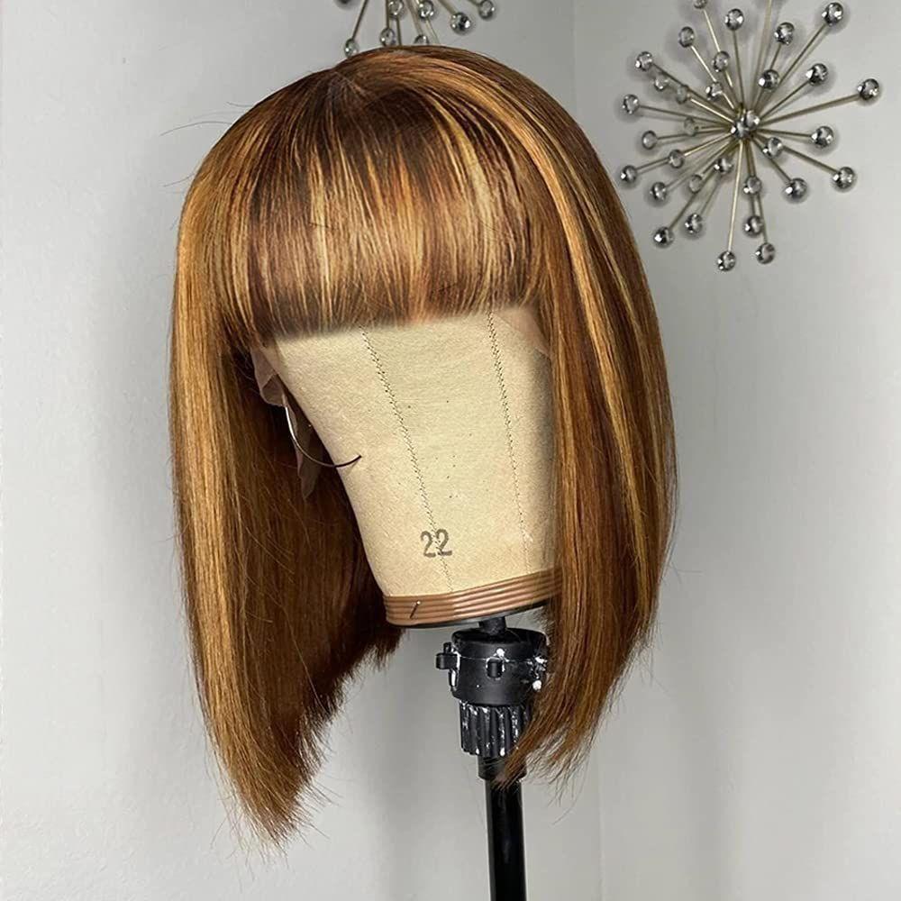 Piano fringe bob wig-46