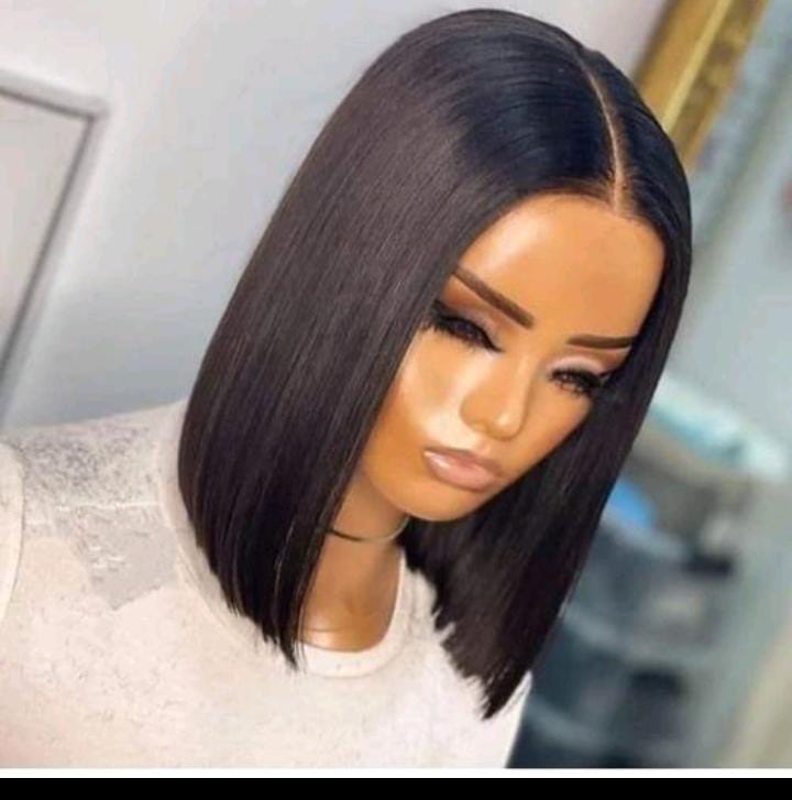 10 inch full closure bob wig-44