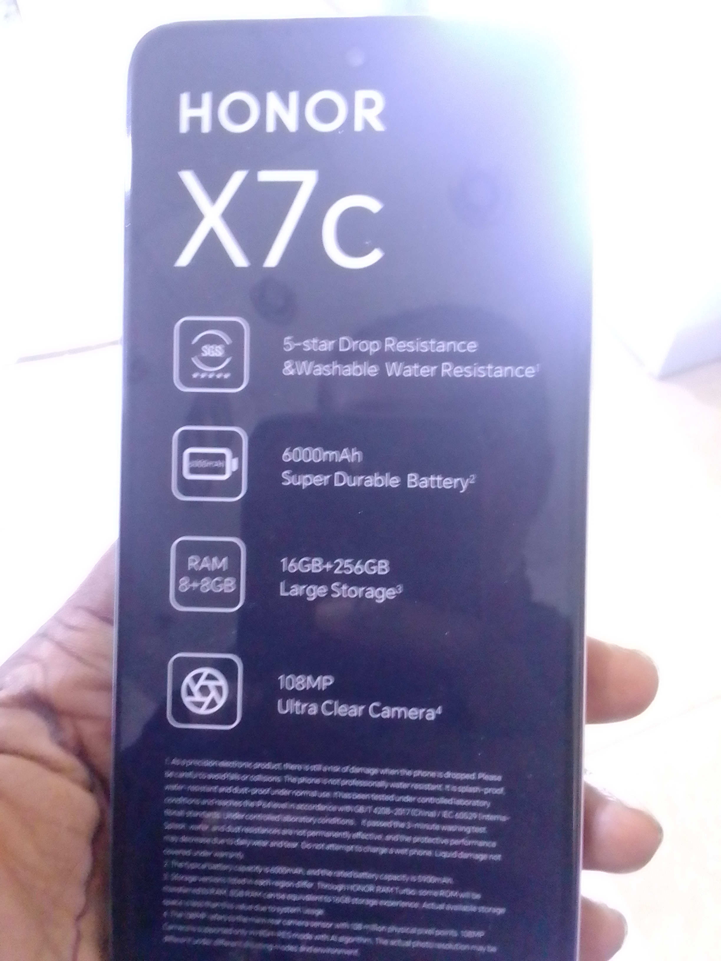 Honor x7c