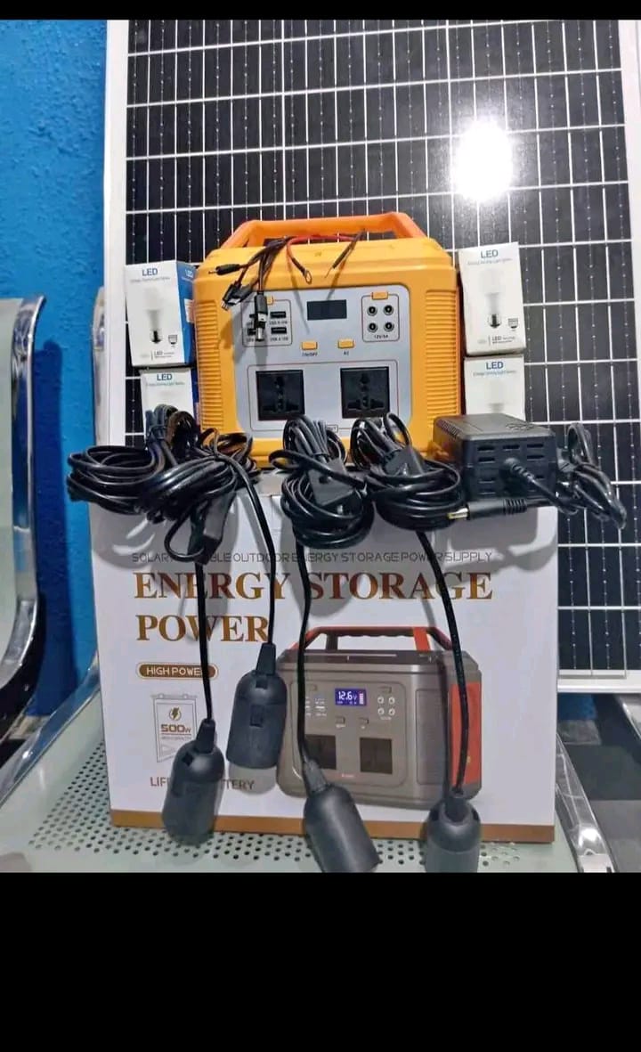 500 watt solar generator system